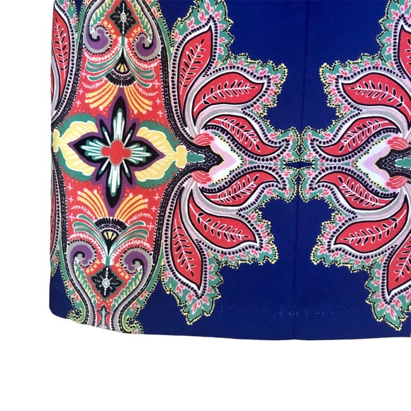 Nicole Miller Atelier Blue Bali Dress - Picture 3 of 10